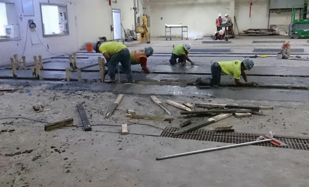 Concrete placement for foundations and footings — quality workmanship (21)